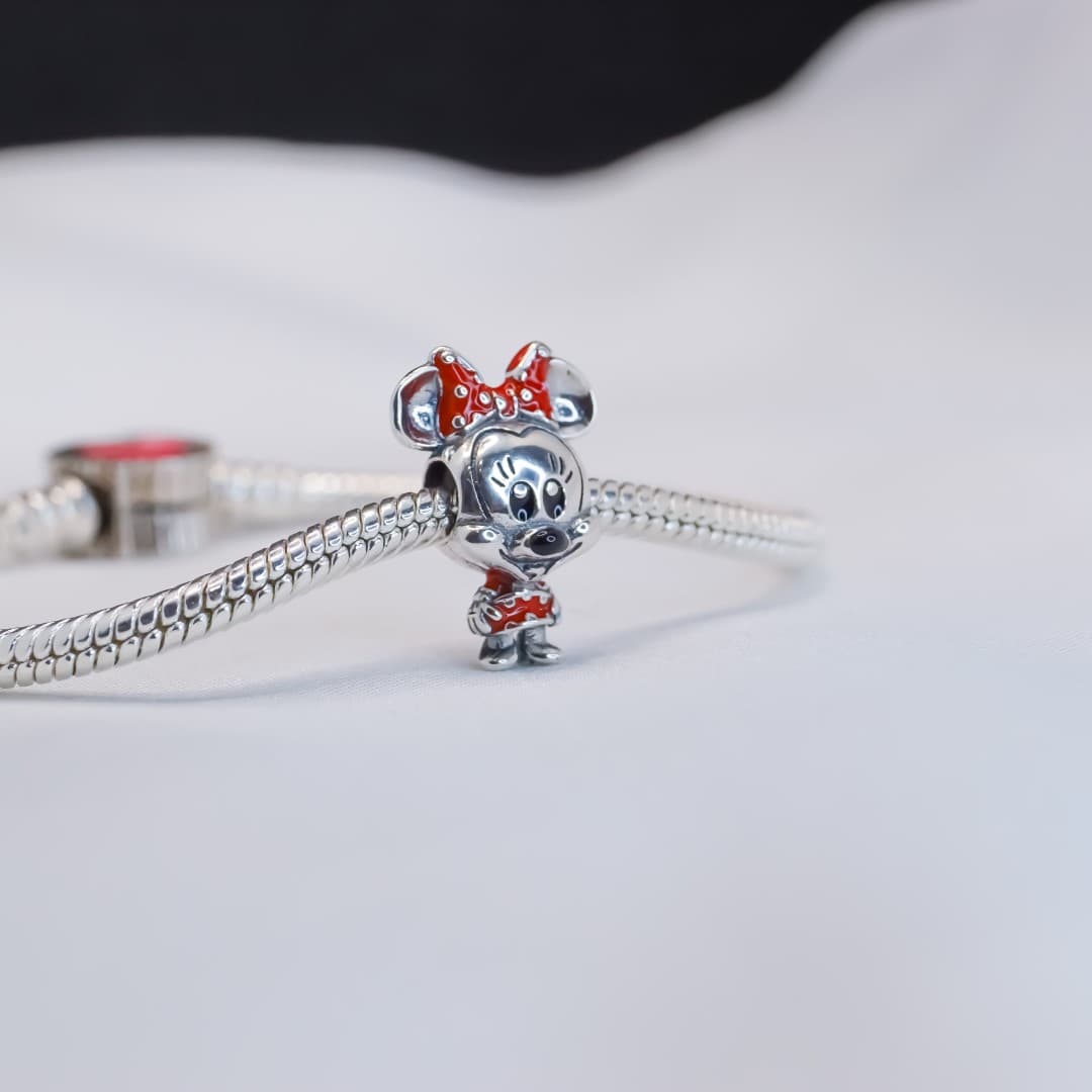 Charms do Pandora Myszka Minnie Disney srebro 925