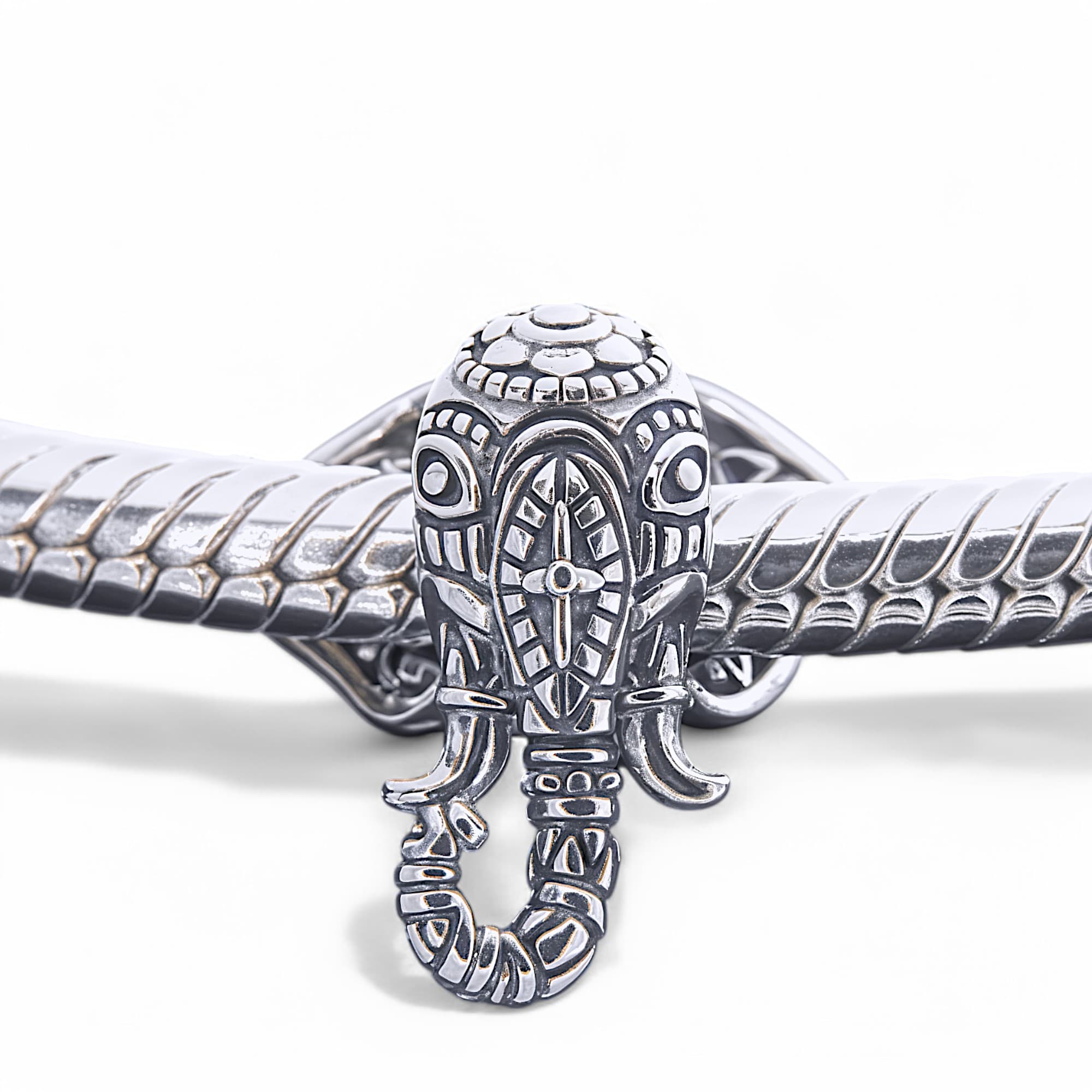 Charms zawieszka do Pandora Słoń srebro 925 na szczęście