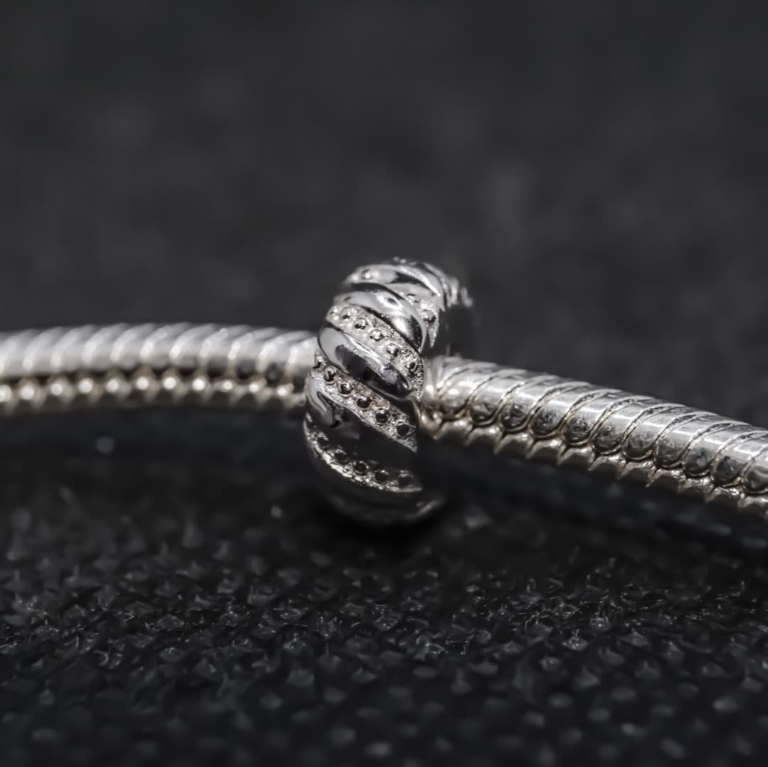 Klips stoper Wrap srebro 925