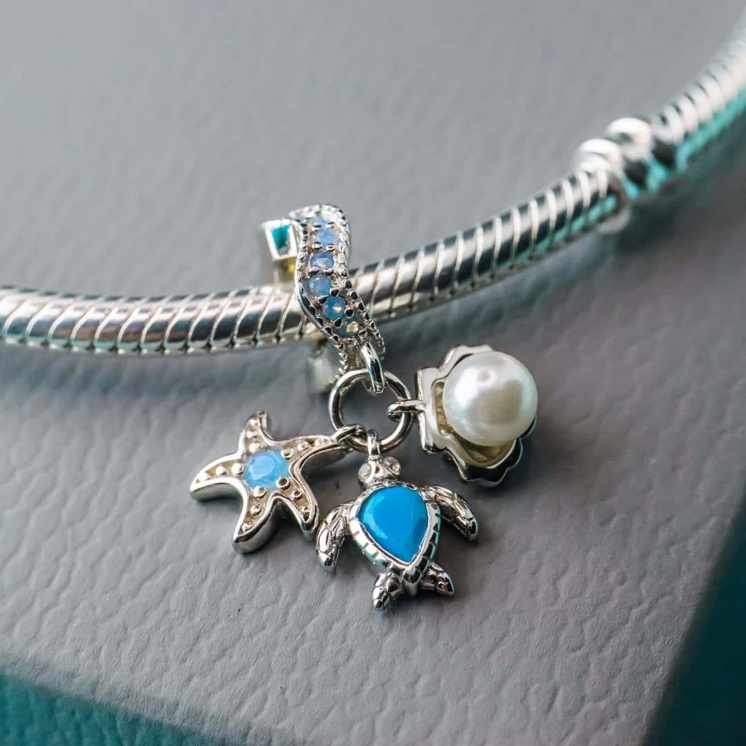 Charms do Pandora Wakacyjne Atrybuty srebro 925