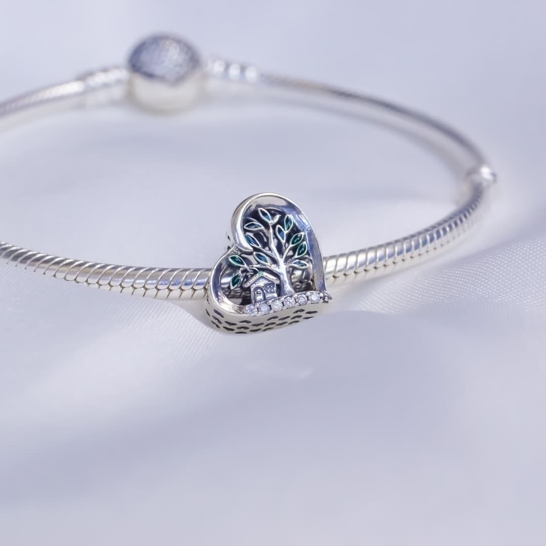 Charms do Pandora Rodzina i Dom srebro 925
