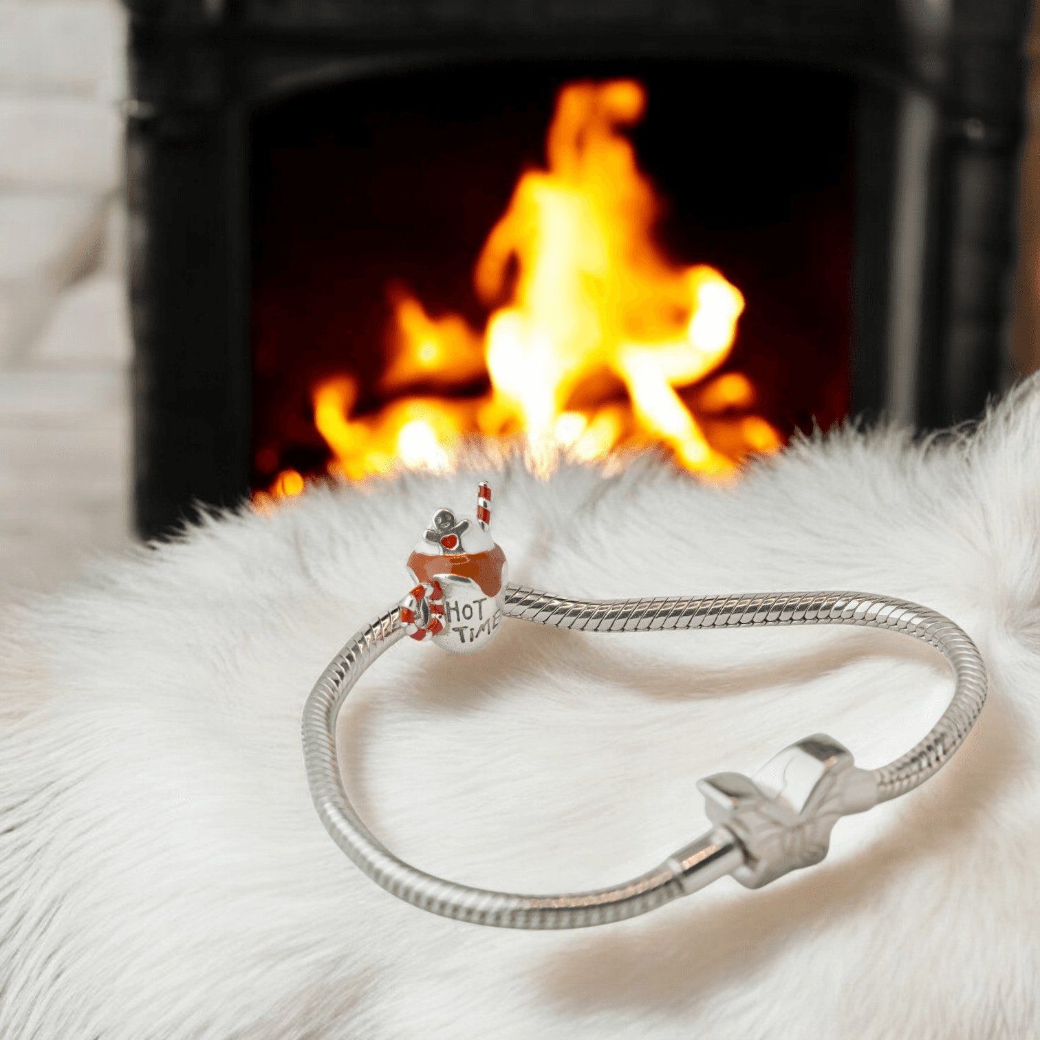 Charms zawieszka HOT TIME srebro 925