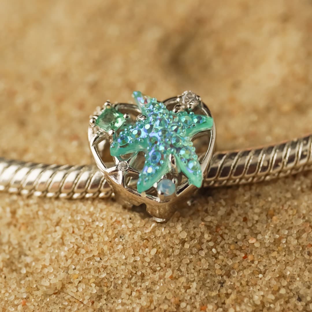 Charms Oceaniczna Gwiazda srebro 925 rozgwiazda