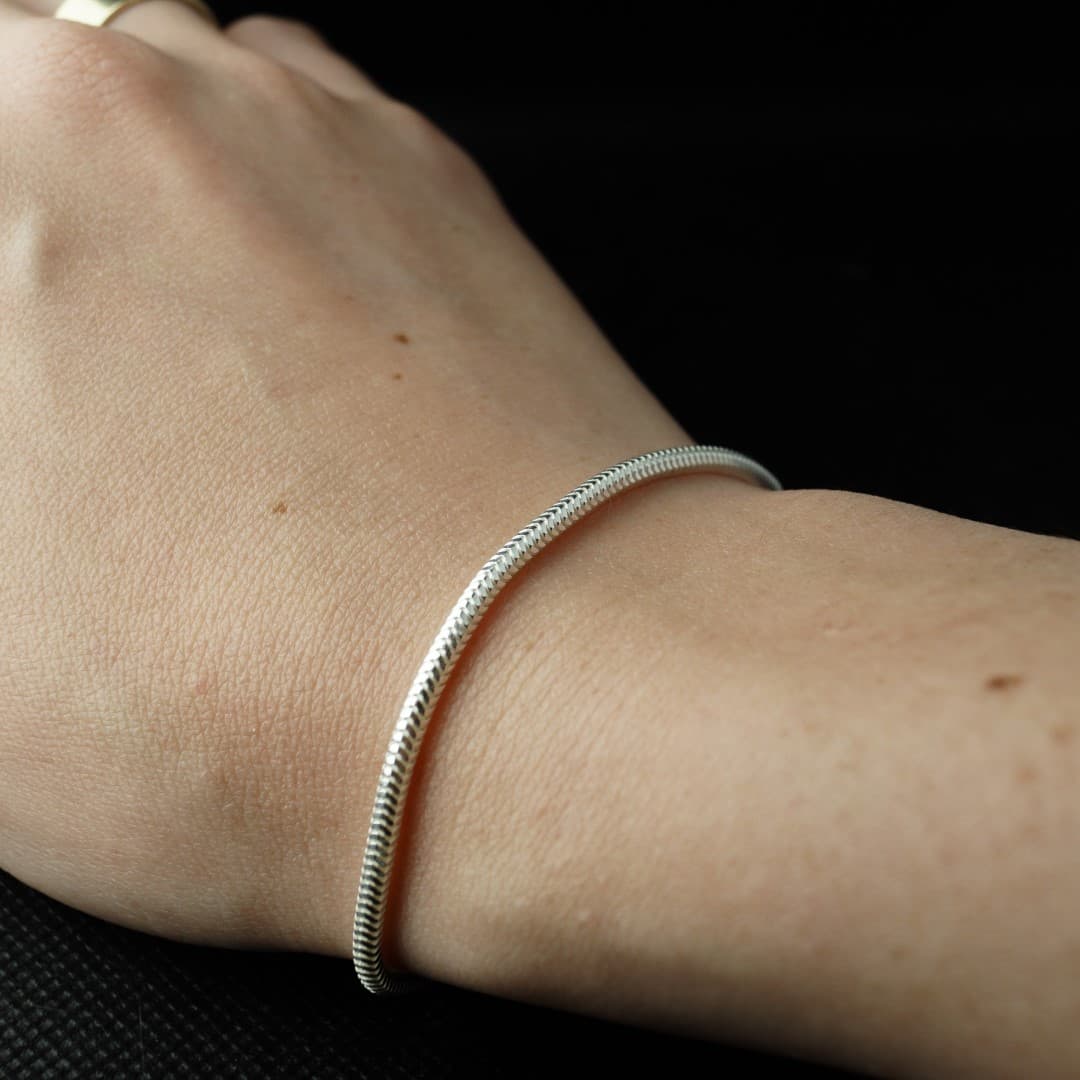 Bransoletka do charms typu Pandora srebro 925 regulowana