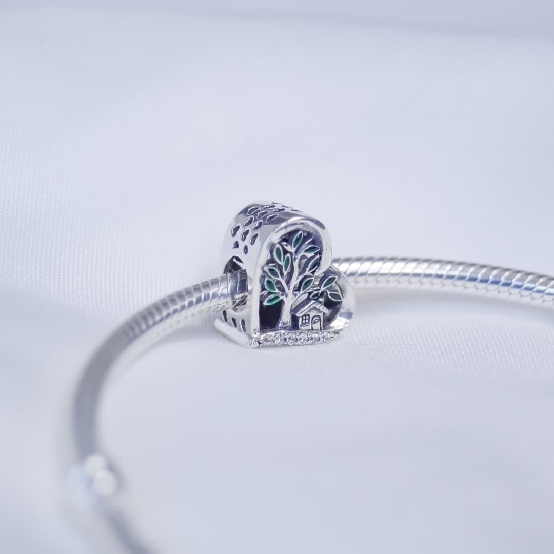 Charms do Pandora Rodzina i Dom srebro 925