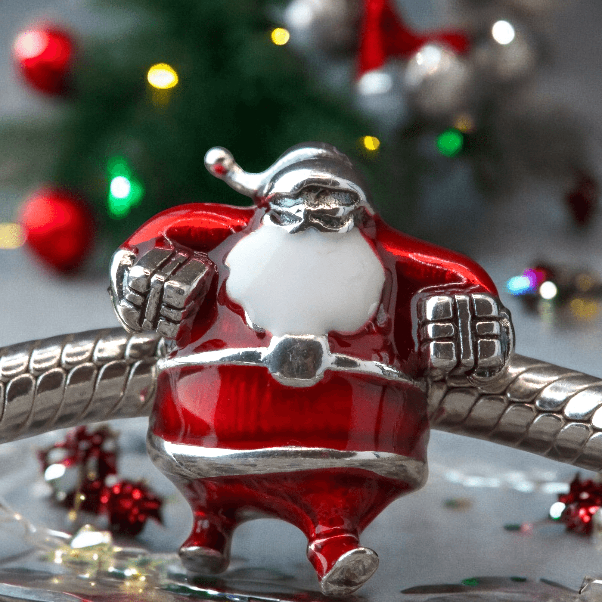 Charms Mikołaj srebro 925