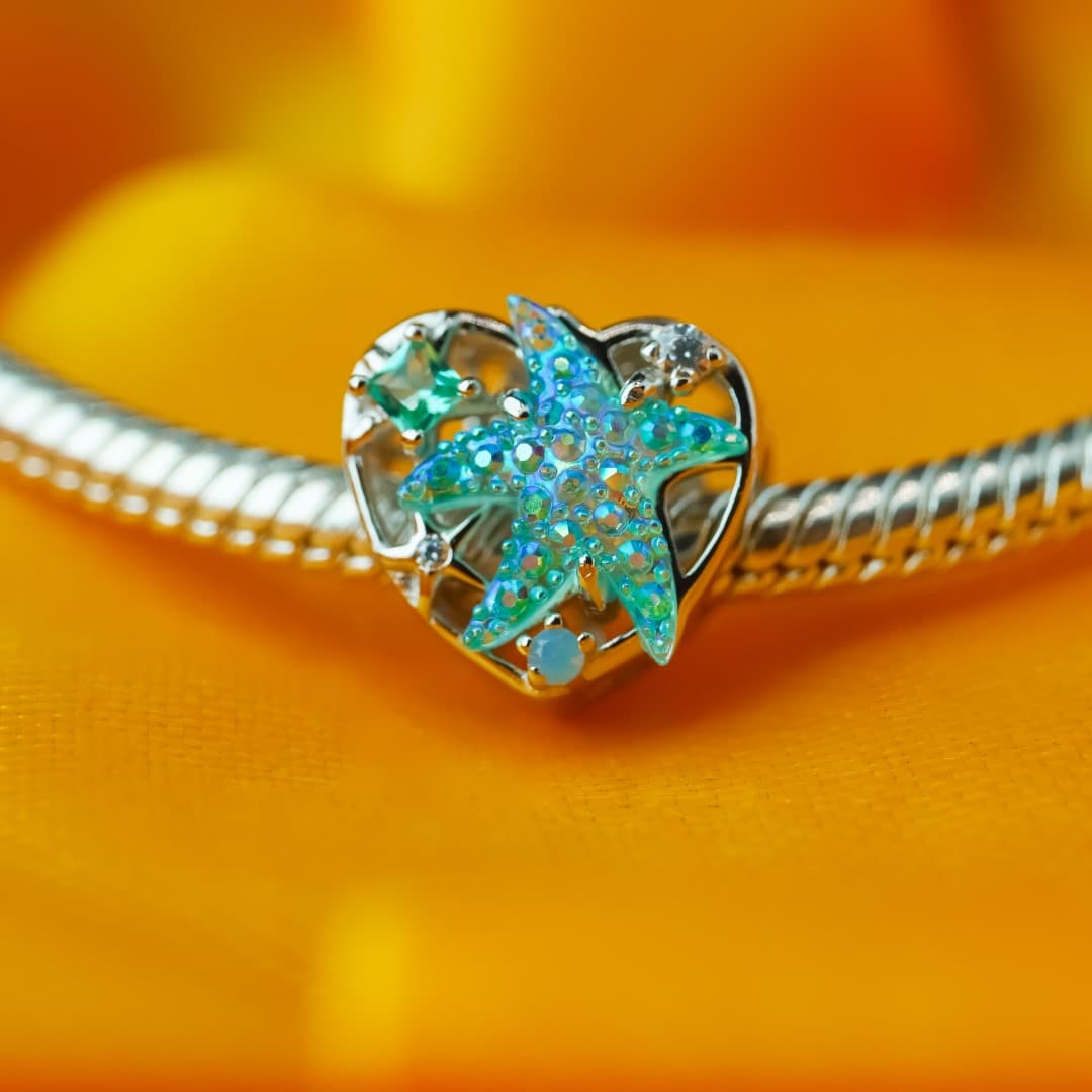 Charms Oceaniczna Gwiazda srebro 925 rozgwiazda