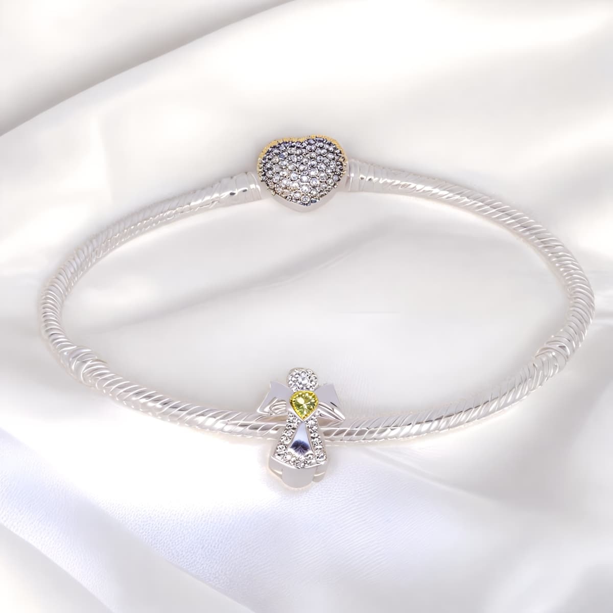 Charms "Anioł Stróż" Symbol Opieki i Duchowego Przewodnictwa