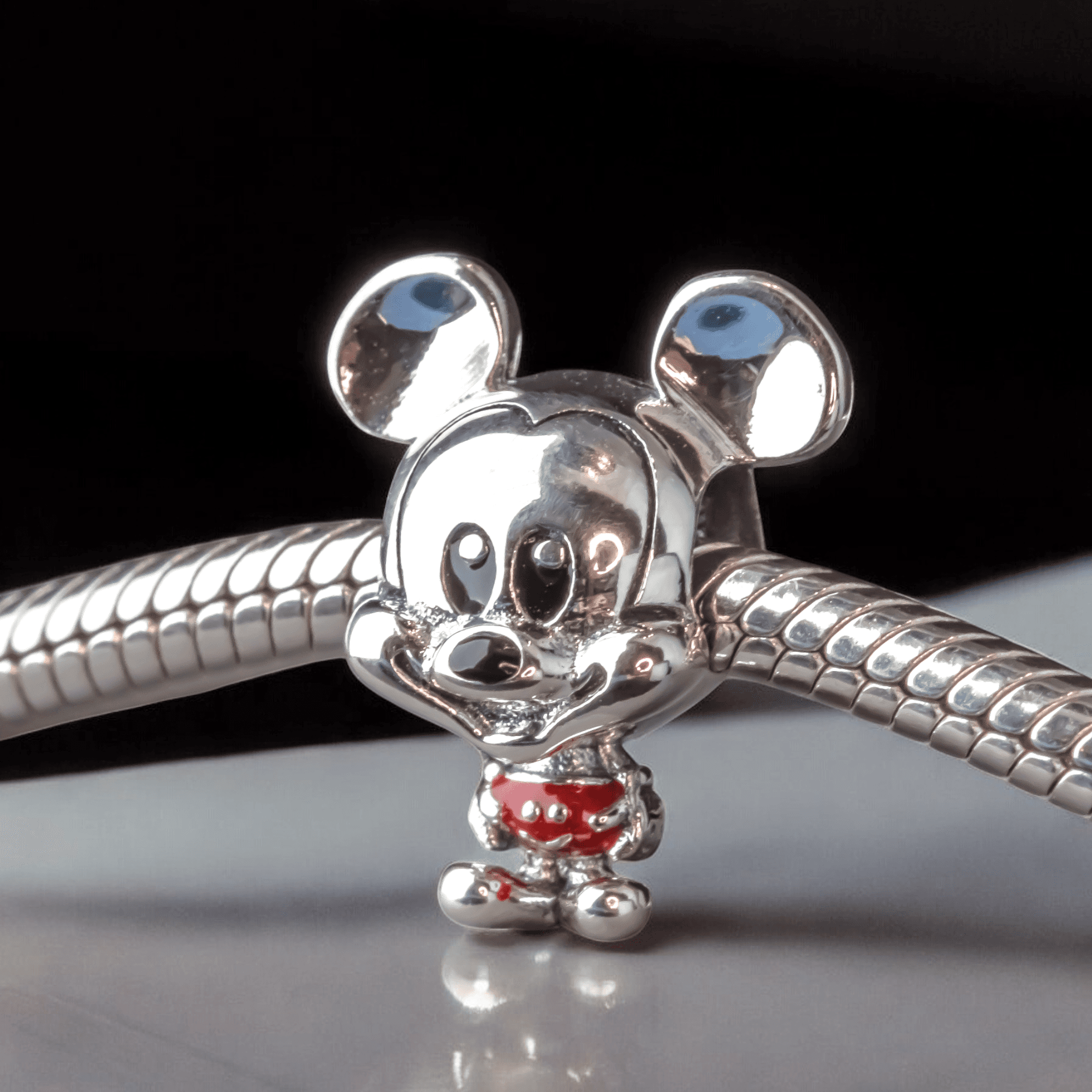 Charms MYSZKA MIKI Srebro 925 disney filmy animowane