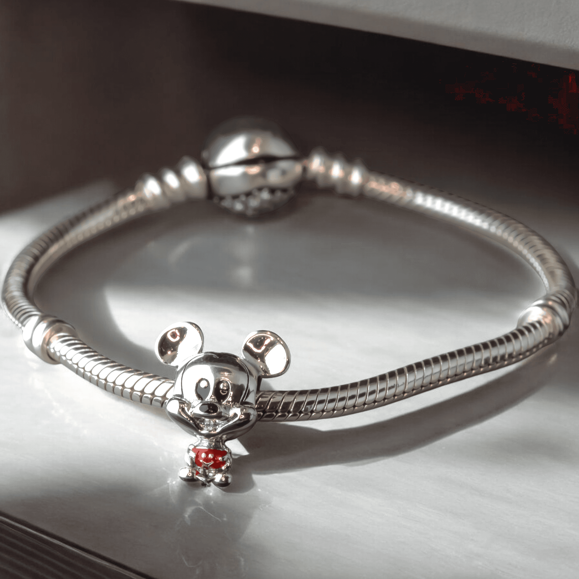 Charms MYSZKA MIKI Srebro 925 disney filmy animowane