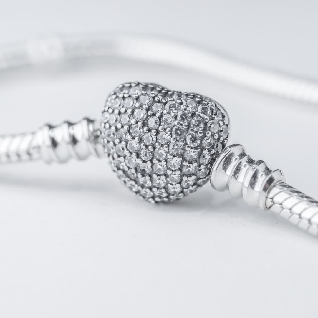 Bransoletka do charms Serce 20 cm Skomponuj ją sama