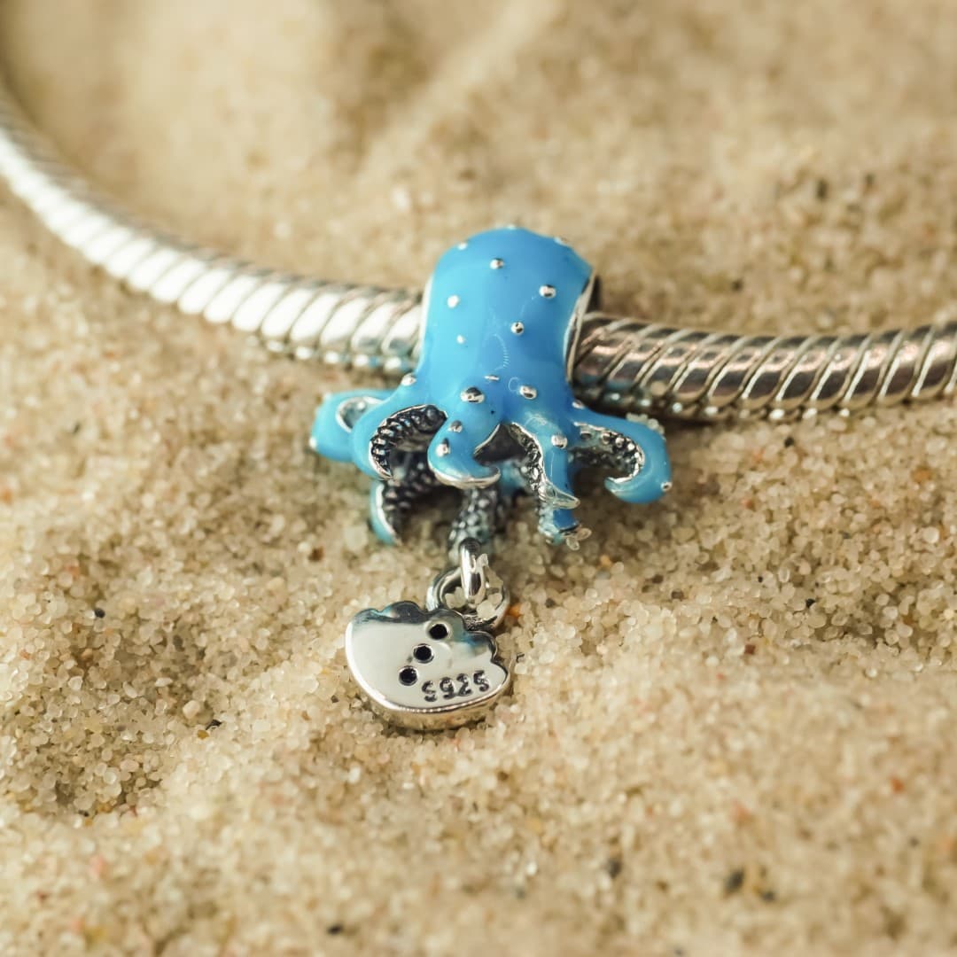 Charms Ośmiorniczka srebro 925