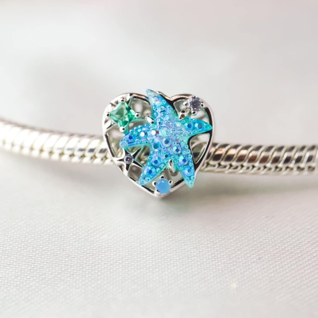 Charms Oceaniczna Gwiazda srebro 925 rozgwiazda
