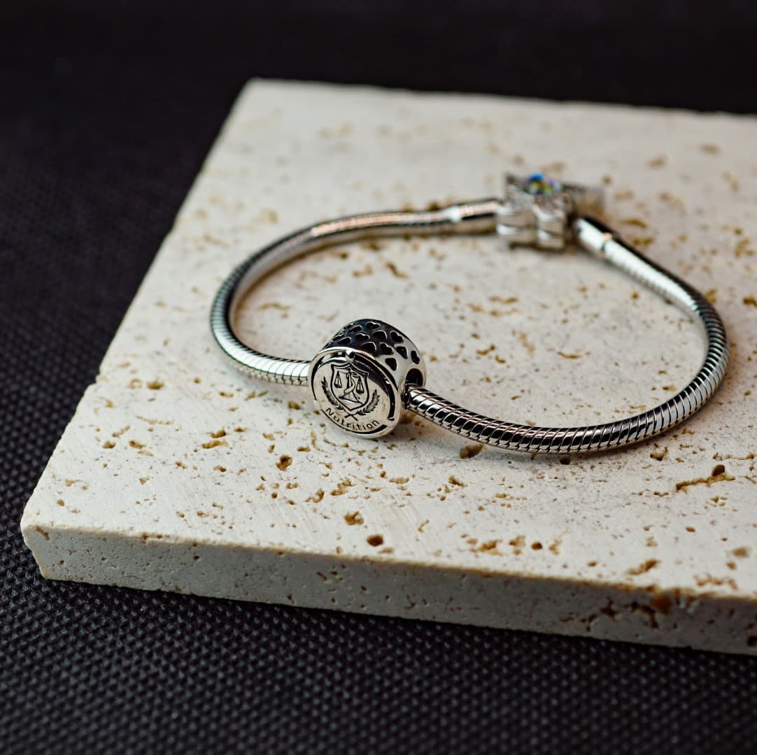 Charms do Pandora Dietetyk Srebro 925 żywieniowiec