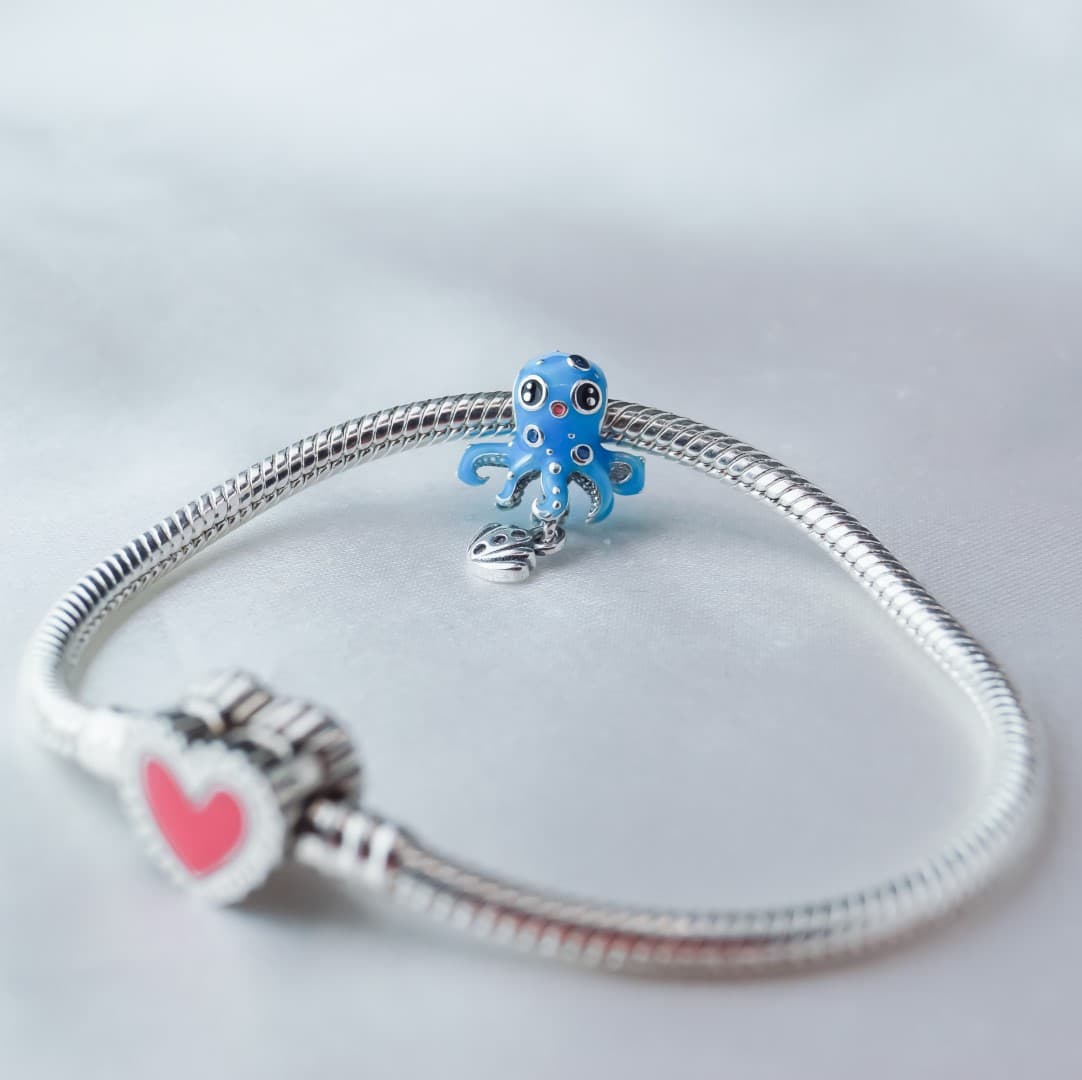 Charms Ośmiorniczka srebro 925