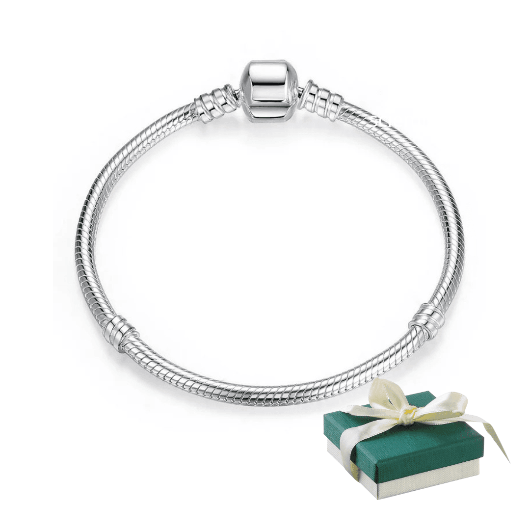 Bransoletka srebrna do charms typu Pandora modułowa baza srebro 925