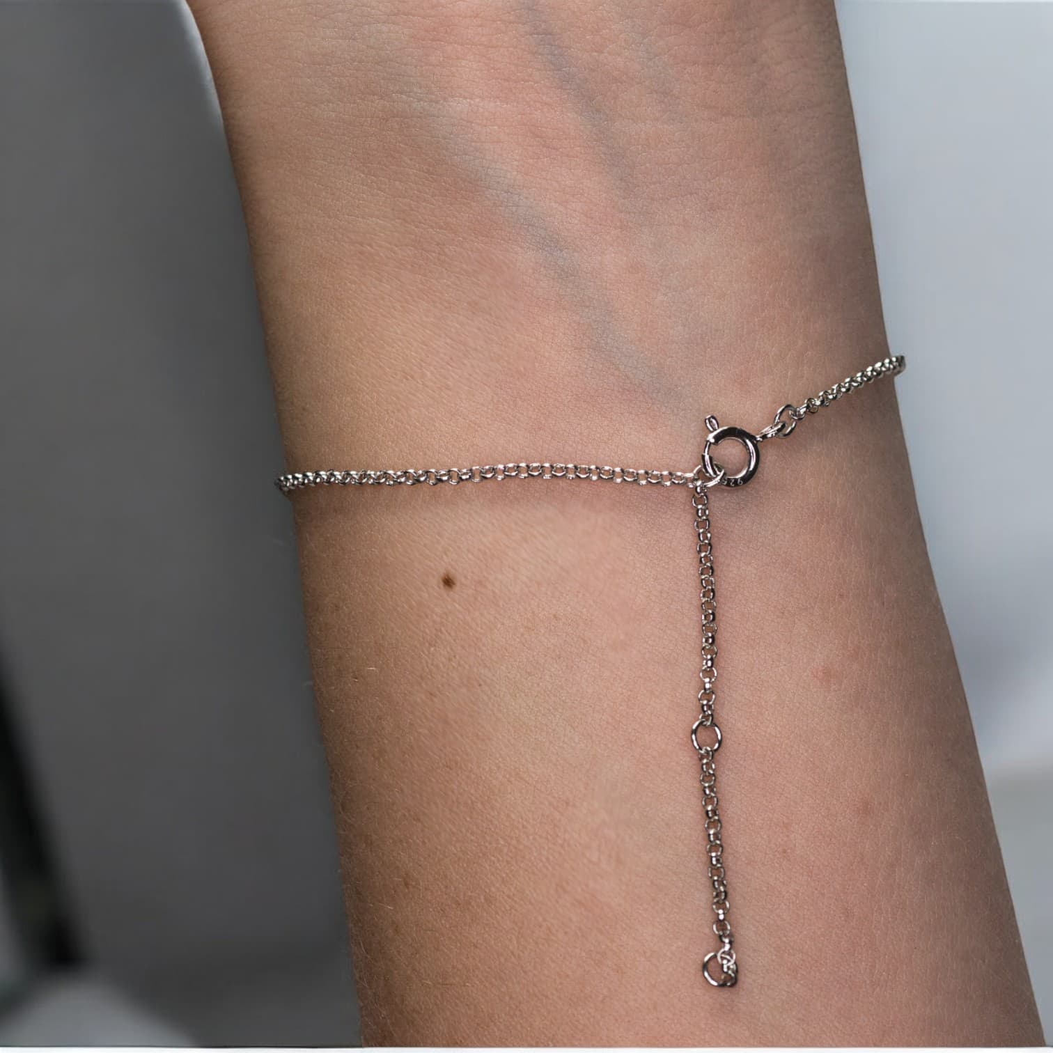 Bransoletka regulowana Kot srebro 925