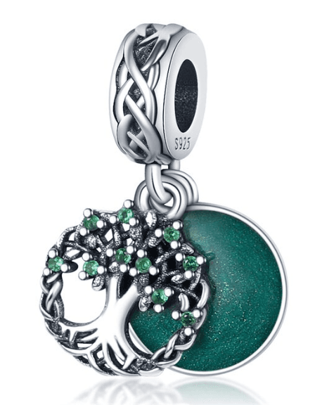 Zawieszka Charms Drzewo srebro 925