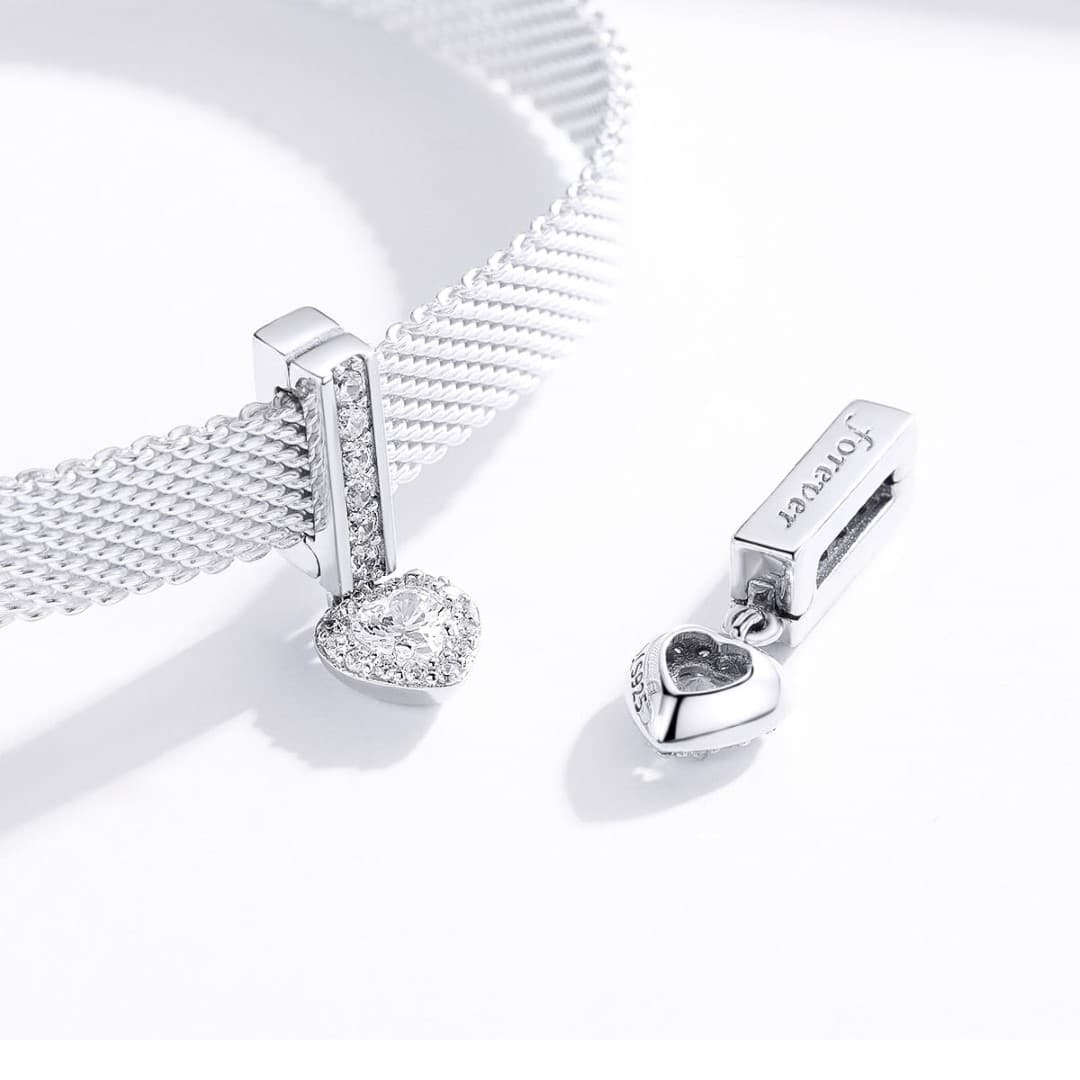 Charms Reflexions Klejnot srebro 925 zawieszka do płaskiej bransoletki