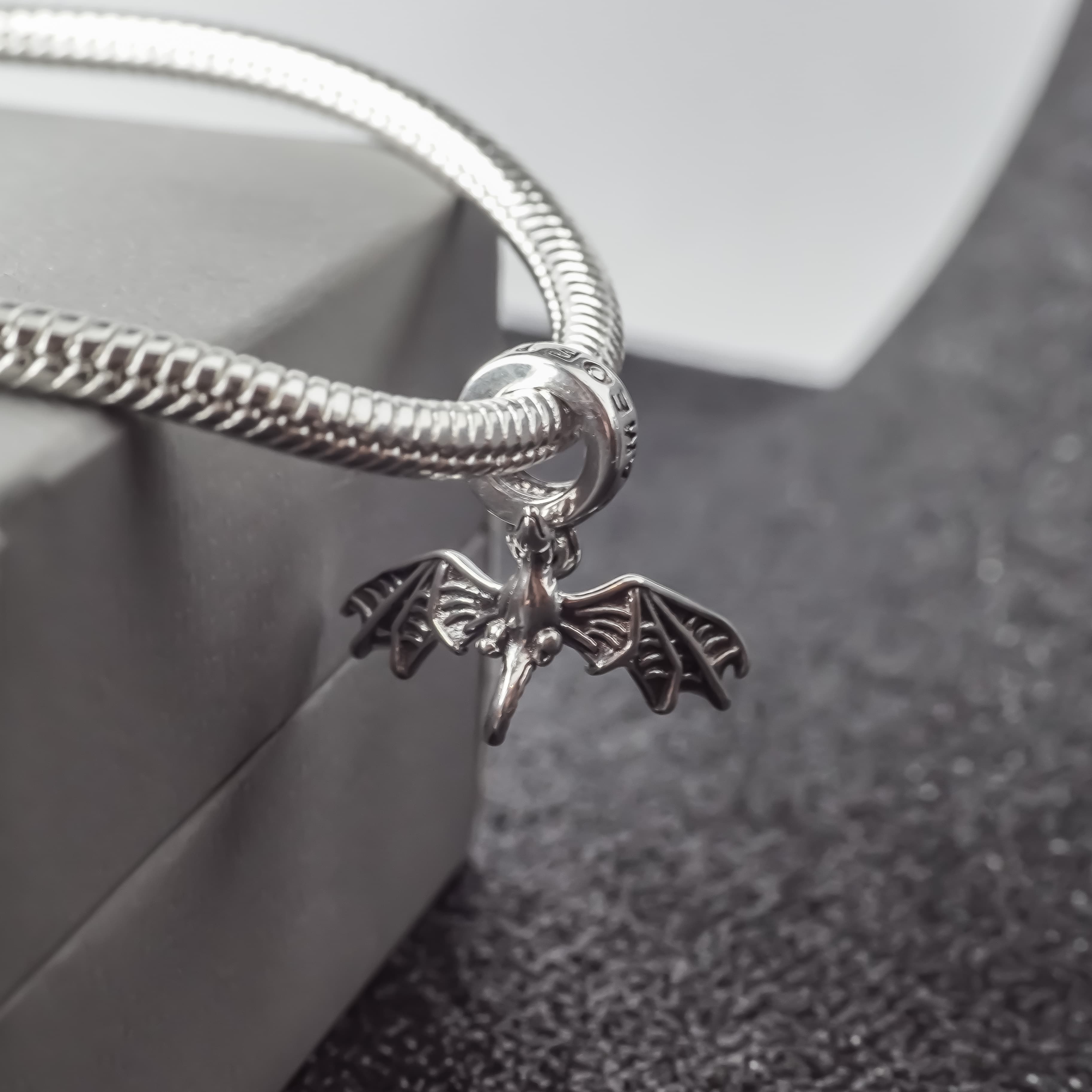 Charms Smok Rodowy Srebro 925