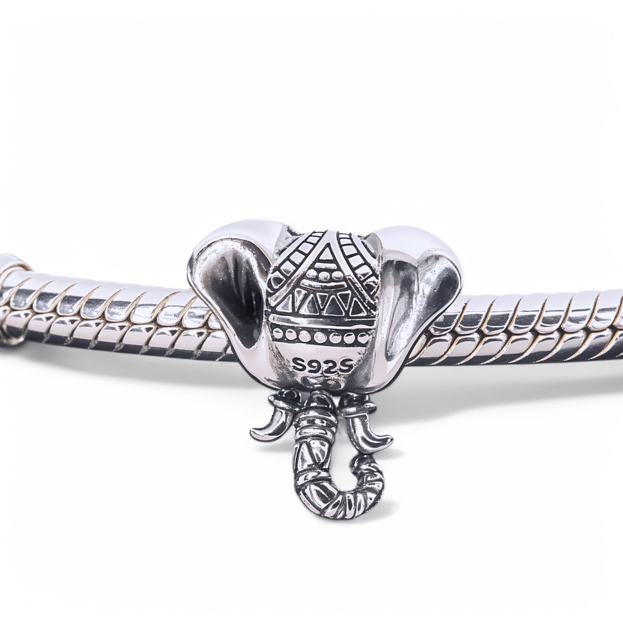 Charms zawieszka do Pandora Słoń srebro 925 na szczęście