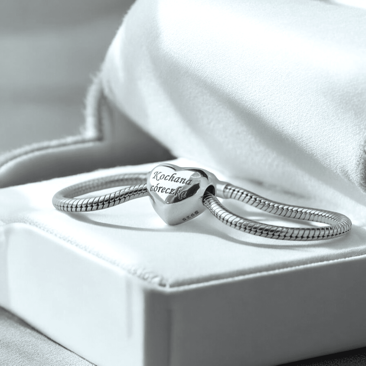 Charms KOCHANA CÓRECZKA prezent dla córki srebro 925