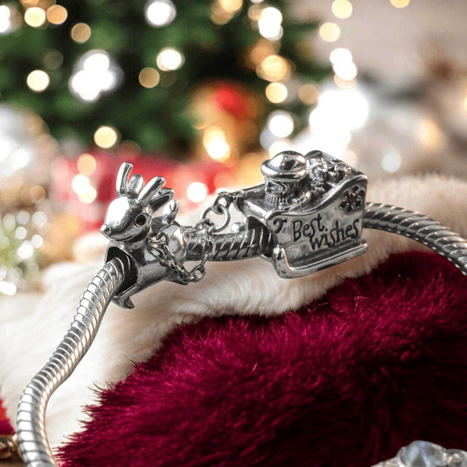 Charms Dwuczęściowy Pędzący Mikołaj