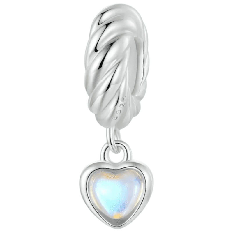 Charms STOPER KAMIEŃ KSIĘŻYCOWY srebro 925 separator