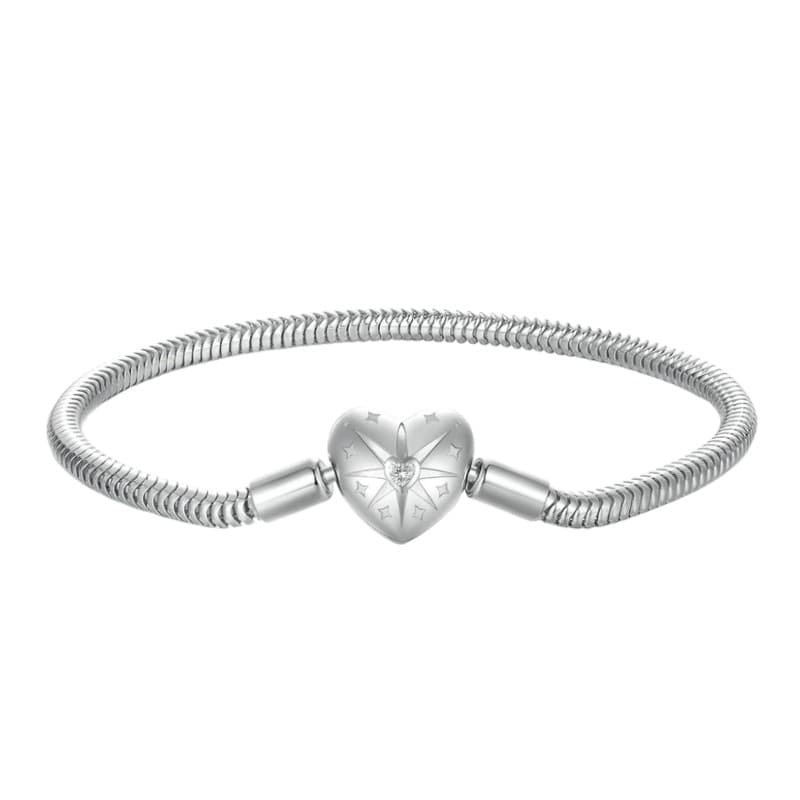 Bransoletka charms  BIAŁE ZŁOTO do Pandora srebro i złoto