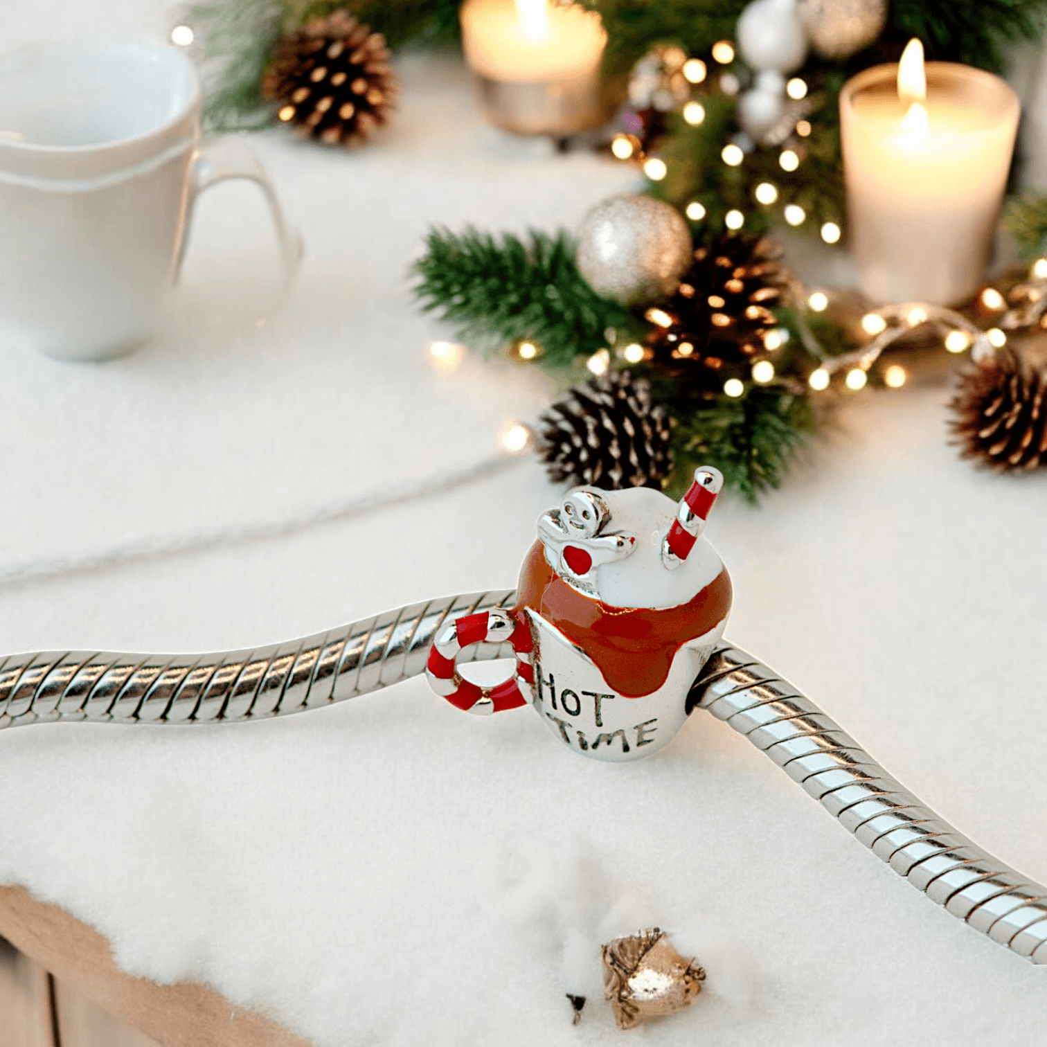 Charms zawieszka HOT TIME srebro 925