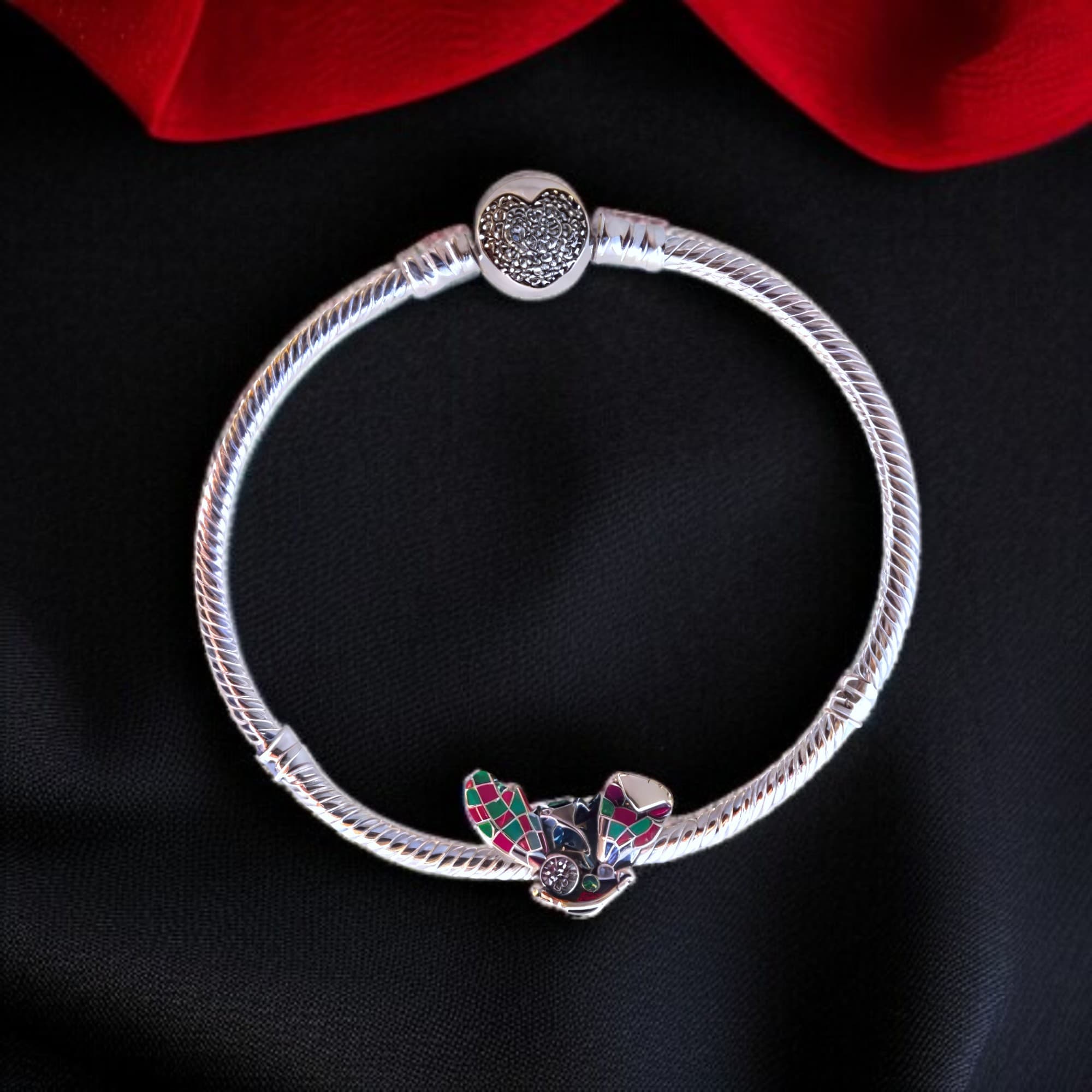 Charms Magiczny Kapelusz z Alicji w Krainie Czarów srebro 925