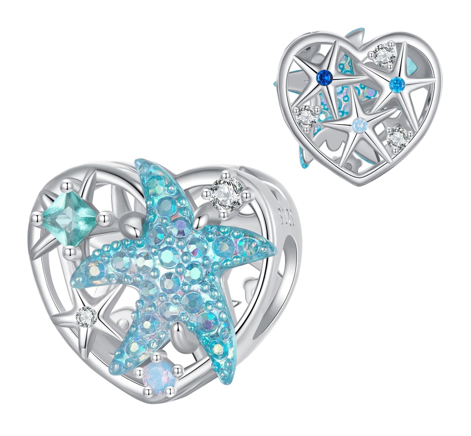 Charms Oceaniczna Gwiazda srebro 925 rozgwiazda