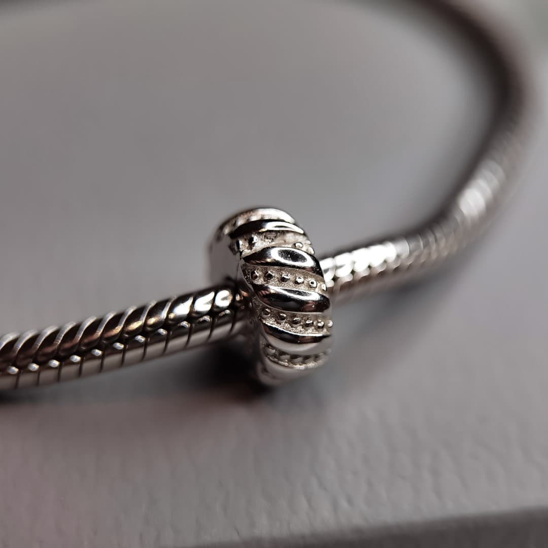 Klips stoper Wrap srebro 925