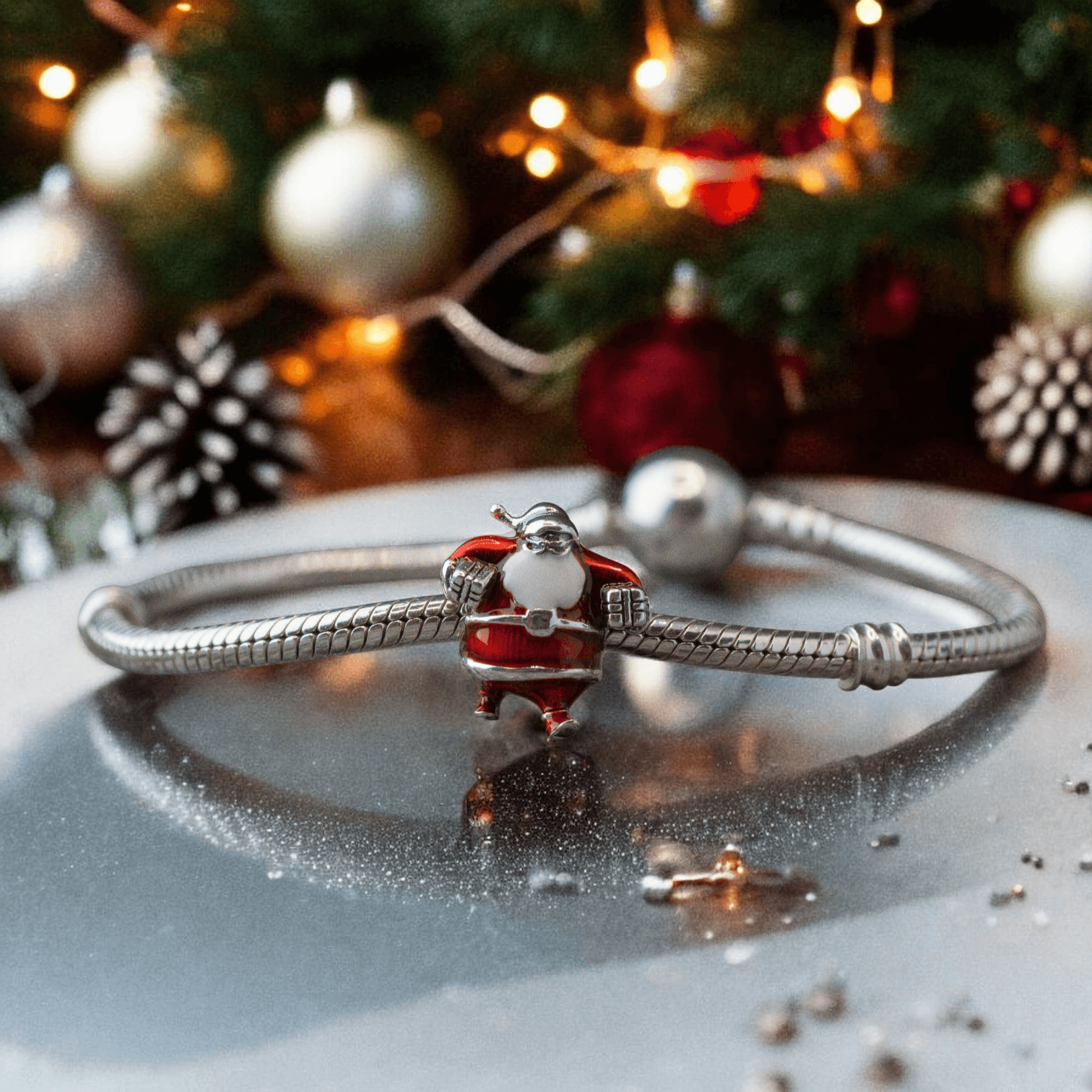 Charms Mikołaj srebro 925