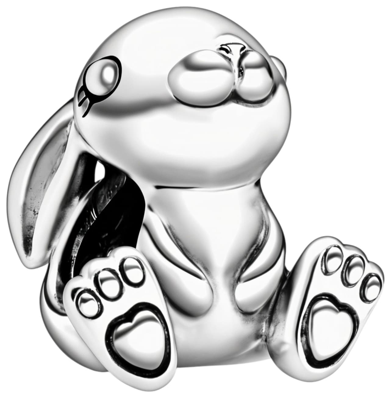 Srebrny charms Króliczek 925 zawieszka do bransoletek modułowych Pandora