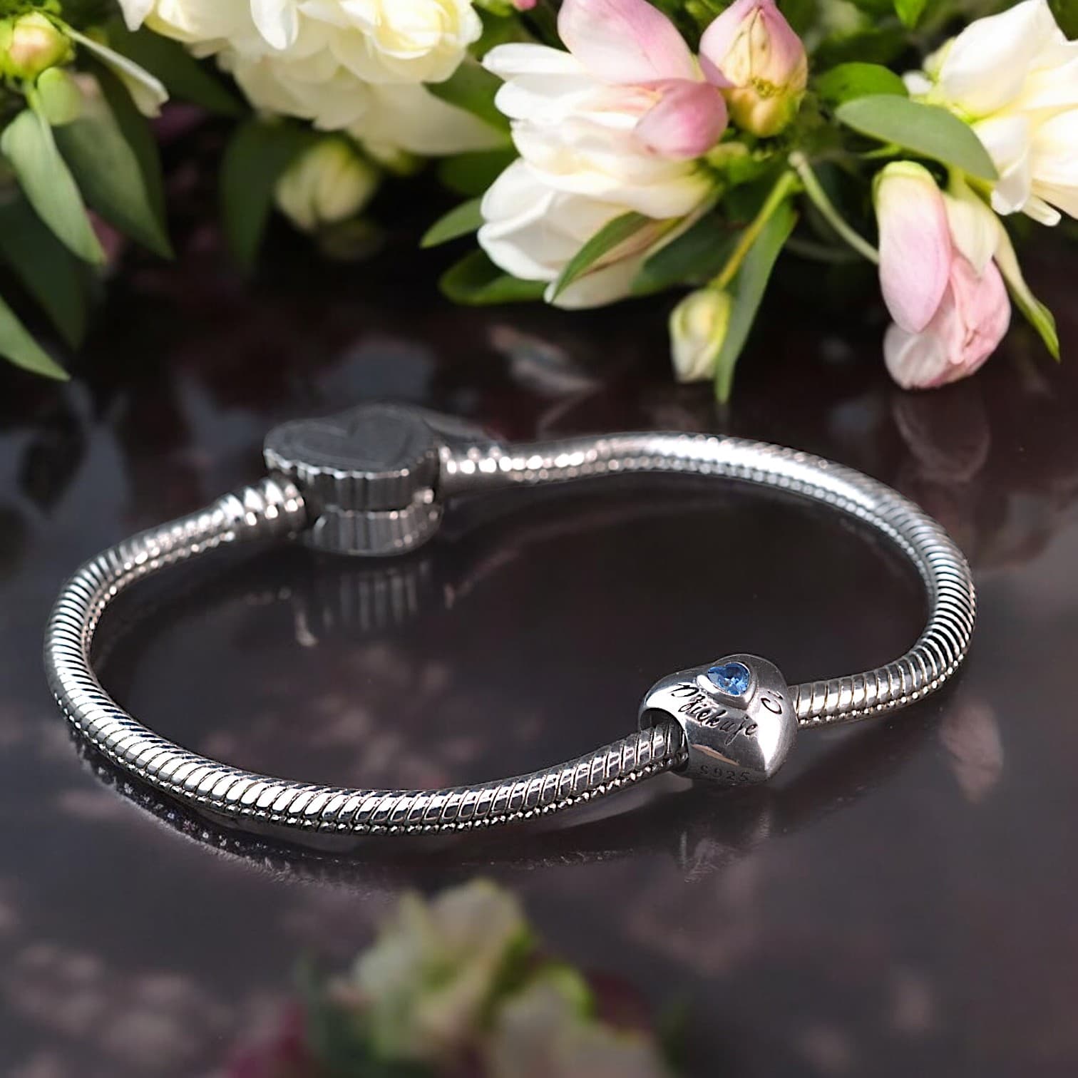 Charms Dziękuję Ci Merci srebro 925