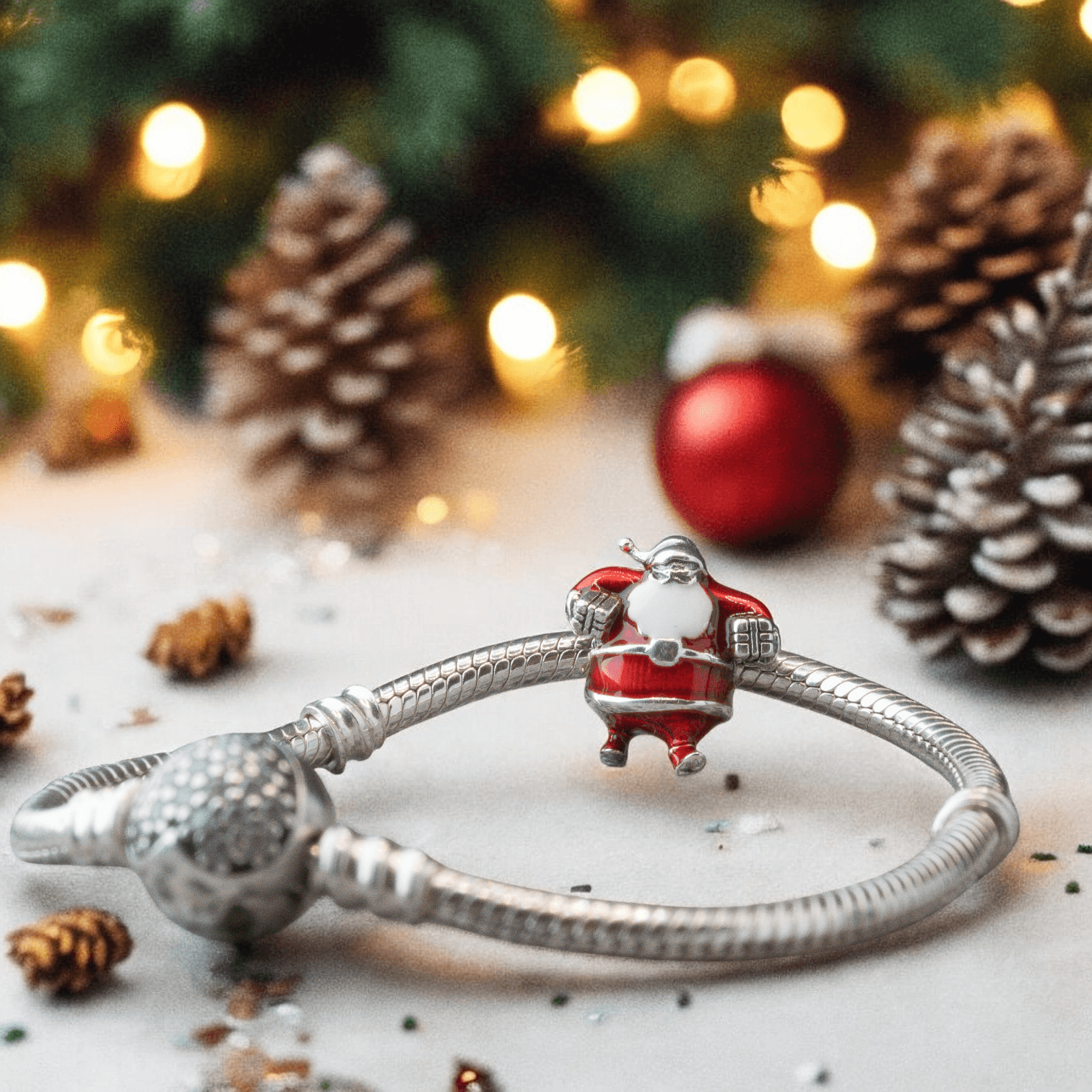 Charms Mikołaj srebro 925