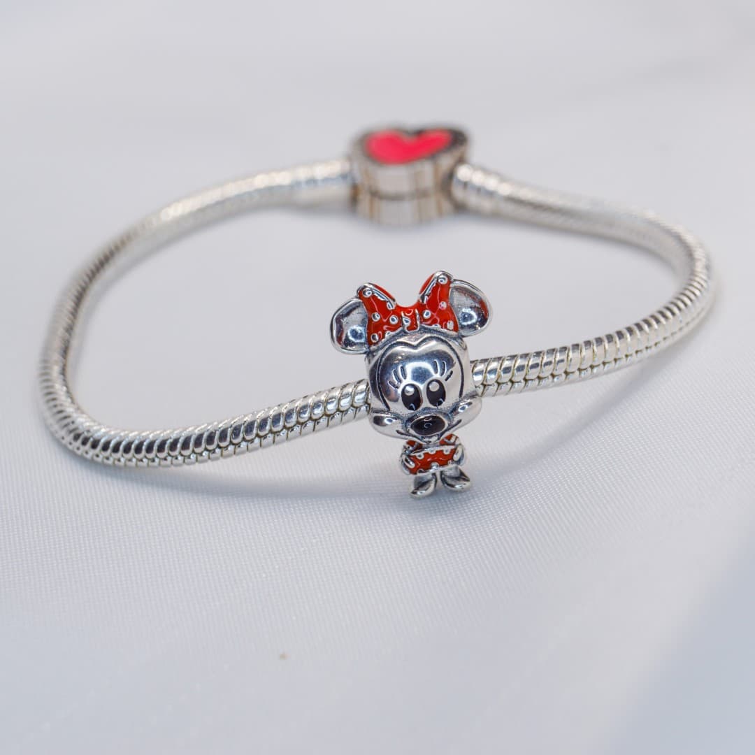 Charms do Pandora Myszka Minnie Disney srebro 925