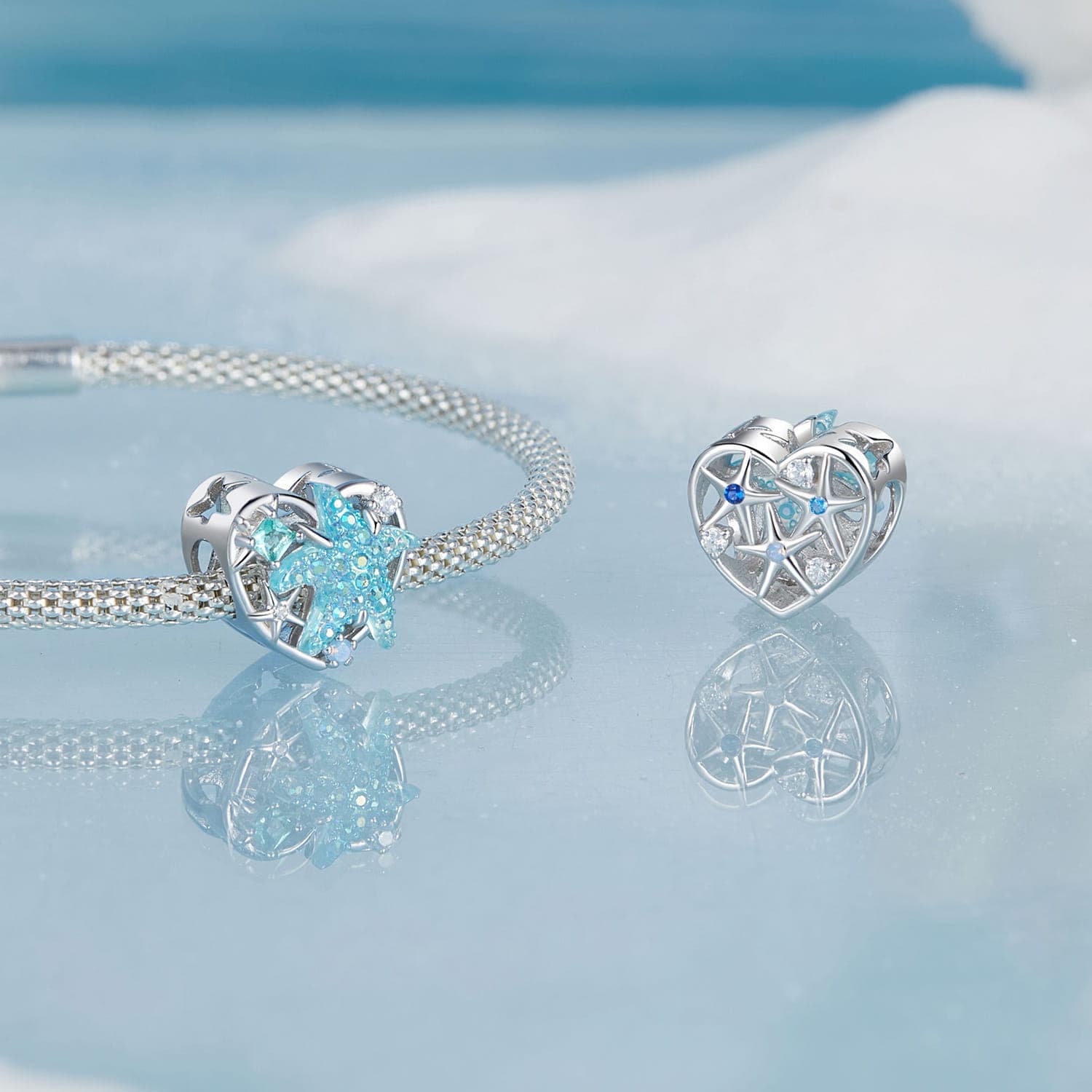 Charms Oceaniczna Gwiazda srebro 925 rozgwiazda