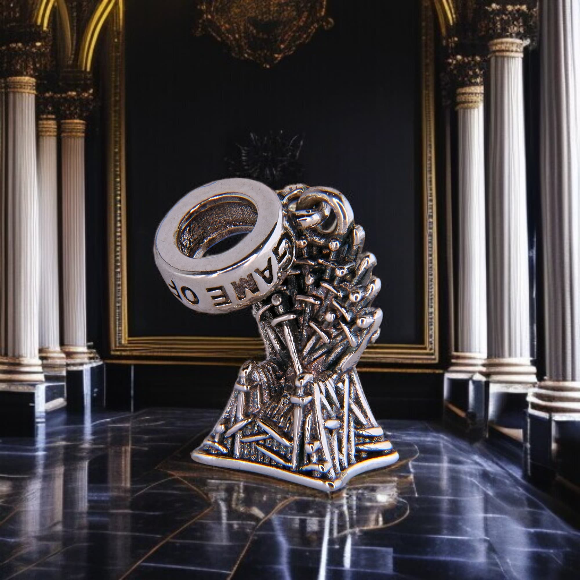 Charms Żelazny Tron Gra o tron Srebro 925