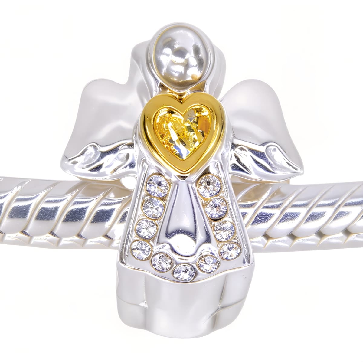 Charms "Anioł Stróż" Symbol Opieki i Duchowego Przewodnictwa