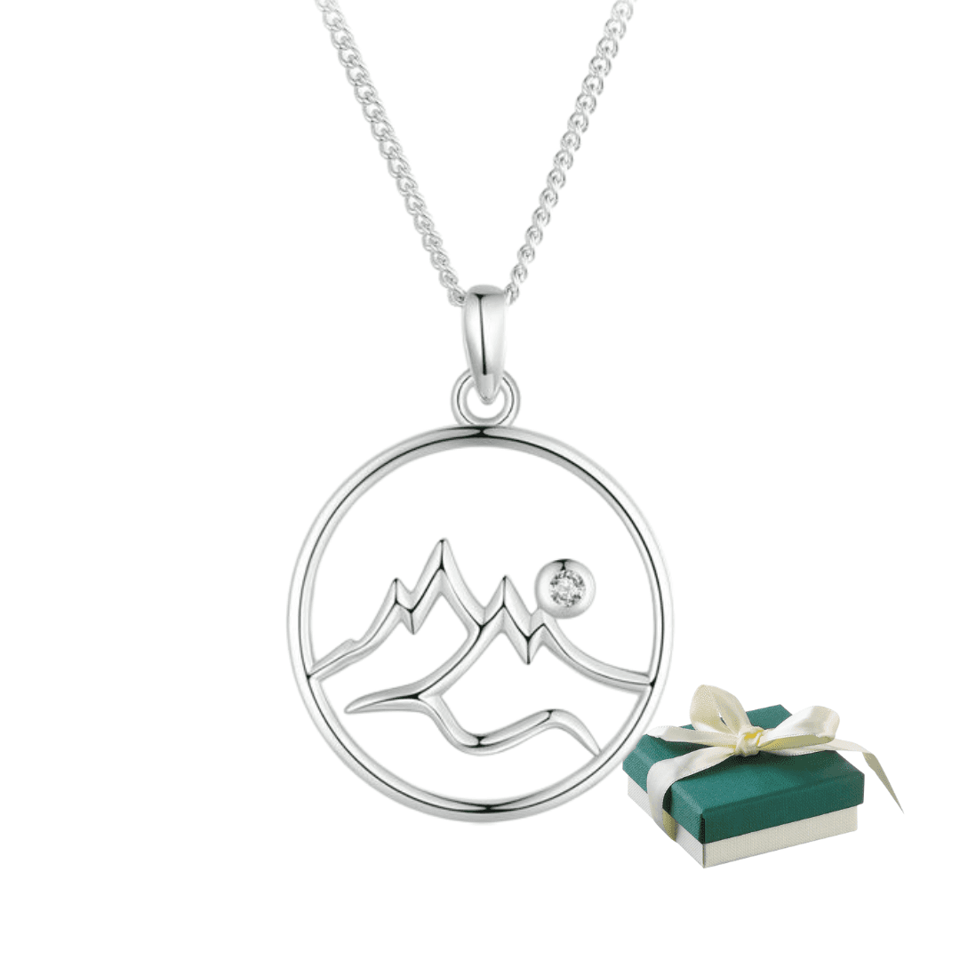 Naszyjnik Tatry srebro 925 góry Rysy