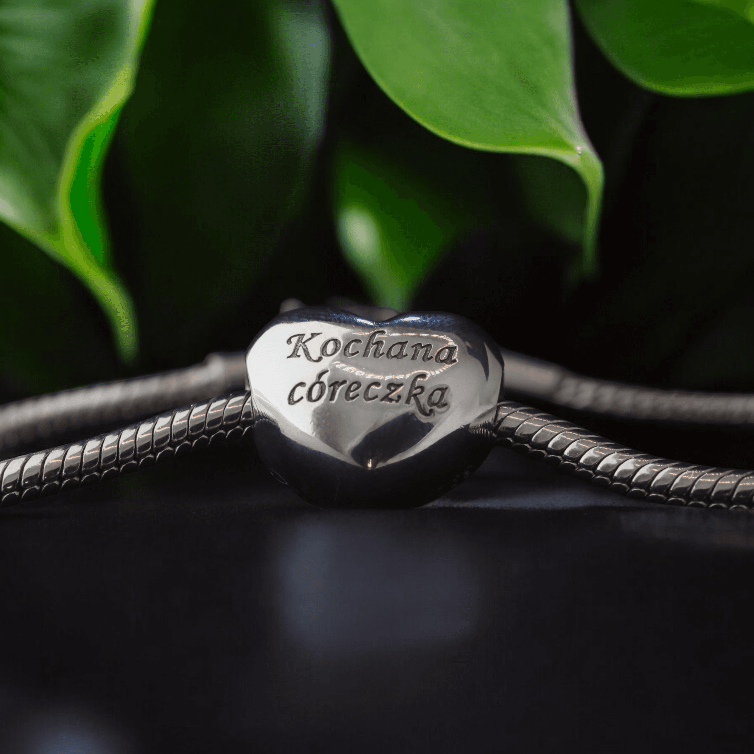 Charms KOCHANA CÓRECZKA prezent dla córki srebro 925