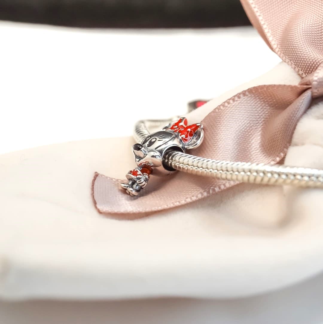 Charms do Pandora Myszka Minnie Disney srebro 925