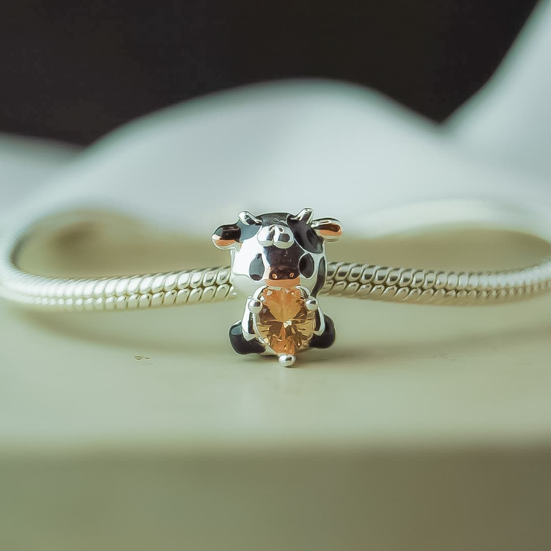 Charms do Pandora krówka polska