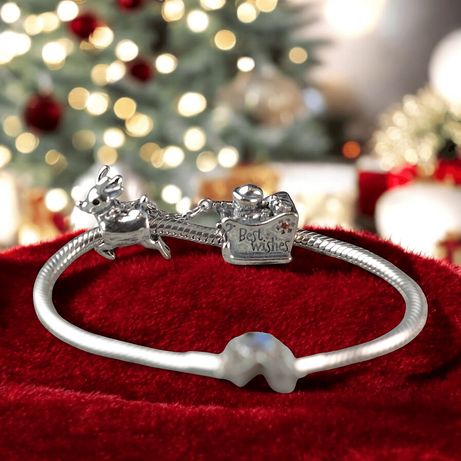 Charms Dwuczęściowy Pędzący Mikołaj