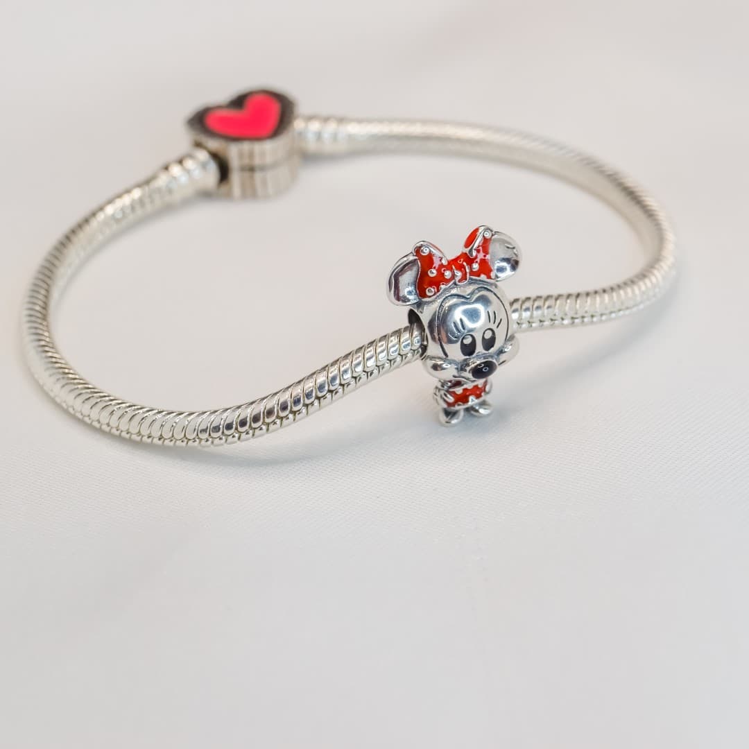 Charms do Pandora Myszka Minnie Disney srebro 925