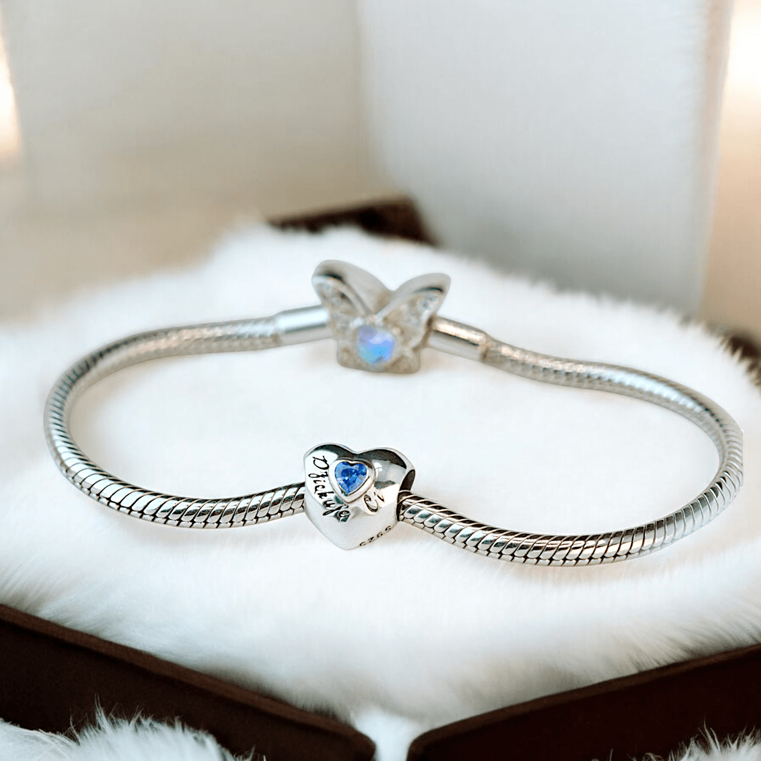 Charms Dziękuję Ci Merci srebro 925