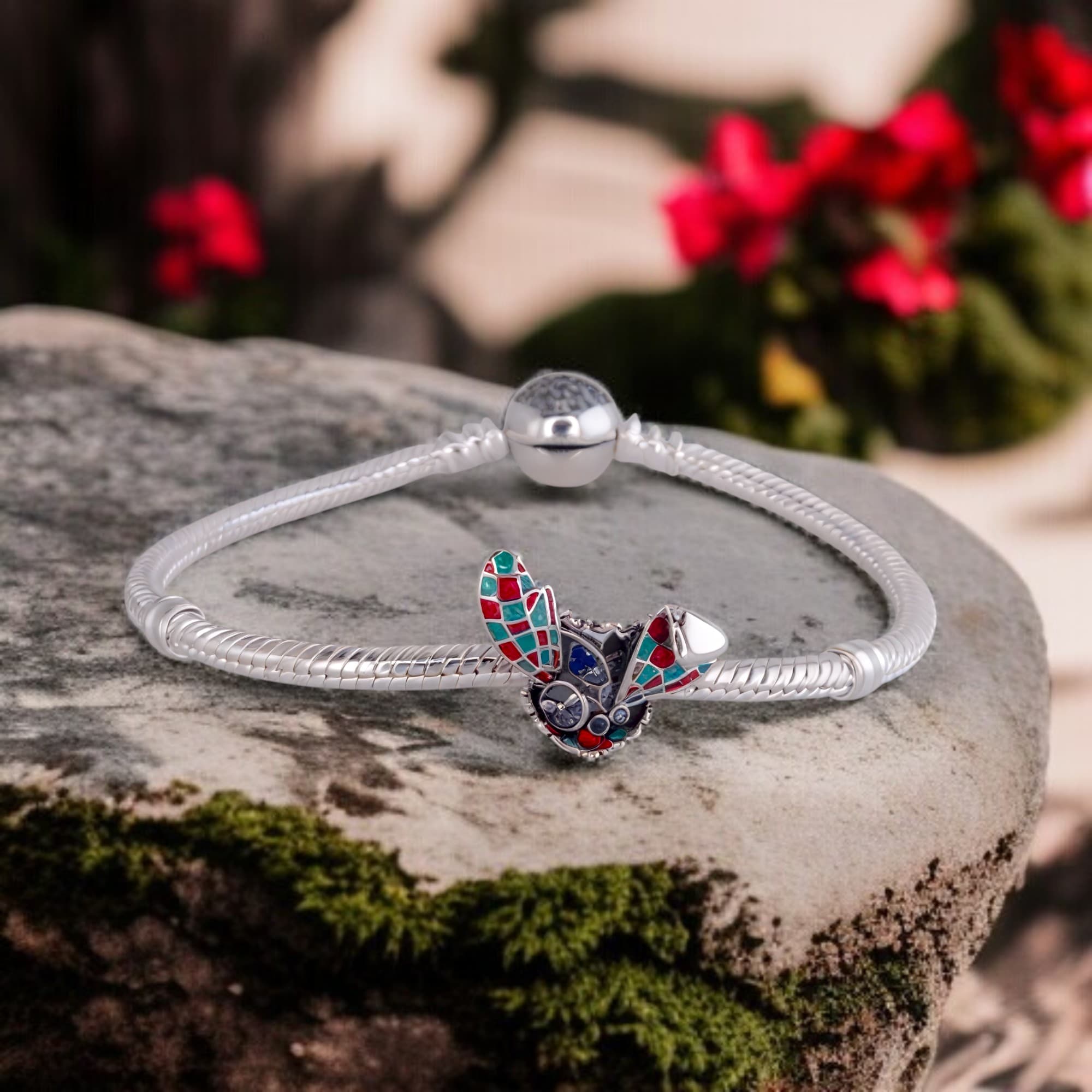 Charms Magiczny Kapelusz z Alicji w Krainie Czarów srebro 925