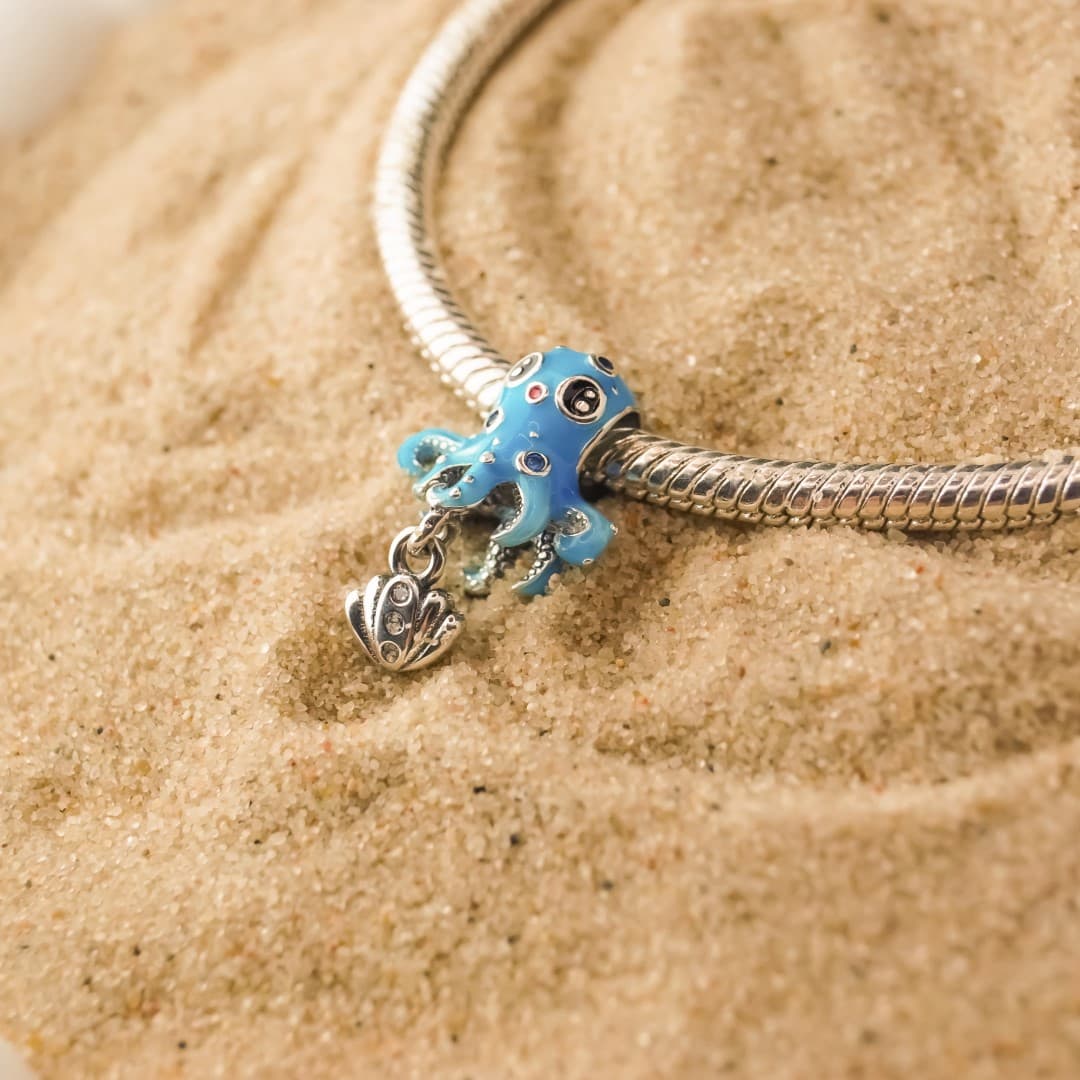 Charms Ośmiorniczka srebro 925